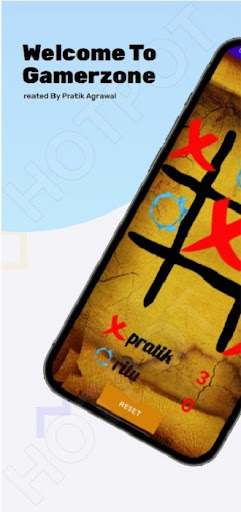Android application GamerZone Hajime: Tic Tac Toe screenshort