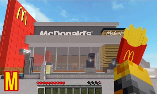 Mod of McDonald's in Minecraft 2