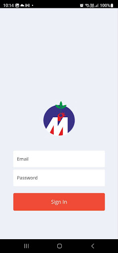 Android application ContactTrek screenshort