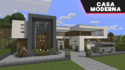 Download do APK de Mapa de casa moderna Minecraft para Android