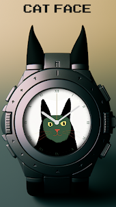 Cat face - Smart watch face