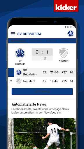 SV Bubsheim Screen 2