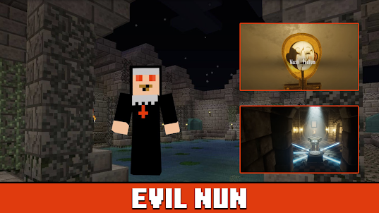 Scary Evil Nun Skin Minecraft