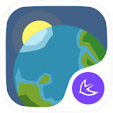 Home Planet theme for APUS icon