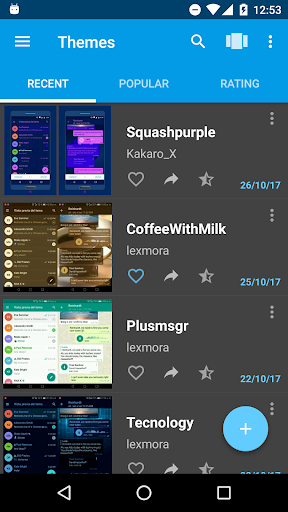 Themes for Telegram 1.3.3 screenshots 1