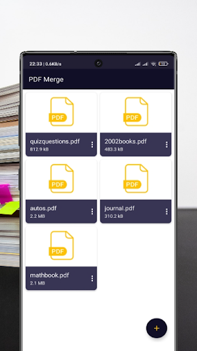 PDF merge Screen 2