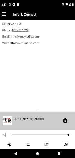 Android application KMBY AM Sports Monterey screenshort