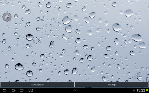 Glass Live Wallpaper Screen 3
