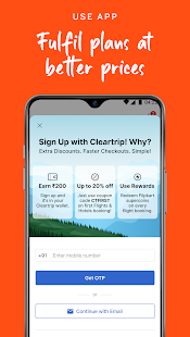 Cleartrip - Travel Booking App Screenshot