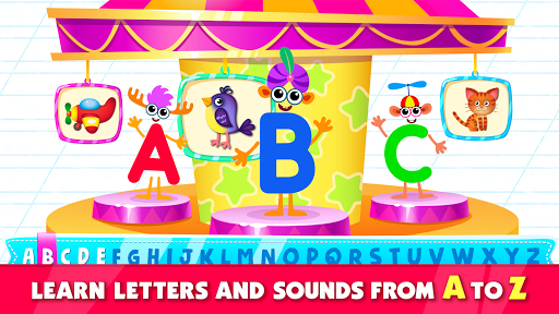 Bini ABC games for kids!  screenshots 1