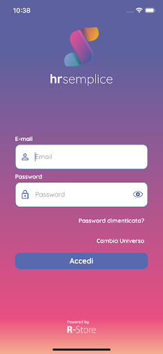 Android application hrsemplice screenshort