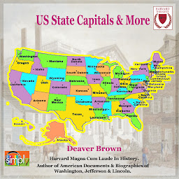 US State Capitals & More: Capitals, Population & Land by State 아이콘 이미지