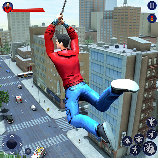 Flying Spider Fight Hero Games 1.3 Icon