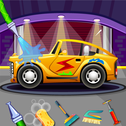 Lavagem de carros e oficinas : jogo educativo para crianças - carwash para  carros