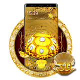 3d Golden Turtle Theme icon