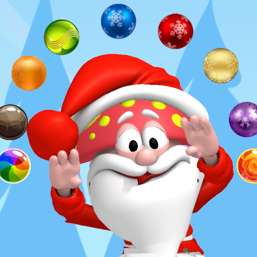 Christmas Santa : Bubble Shoot