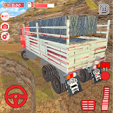 US Army Cargo Truck Driver: Uphill Offroad Driving icon