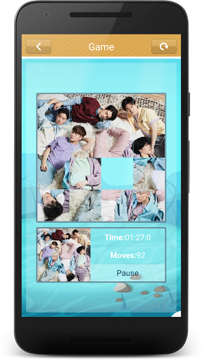 GOT7 Slide Puzzle Game