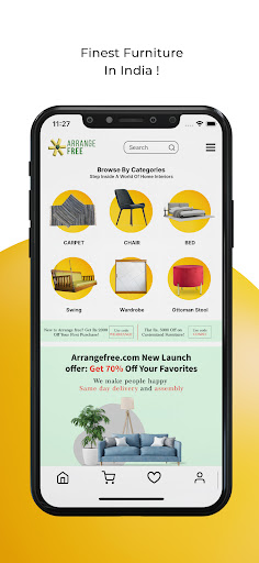 Android application Arrange Free: For Your Needs screenshort