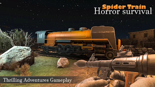 Horror Spider : Scary Train