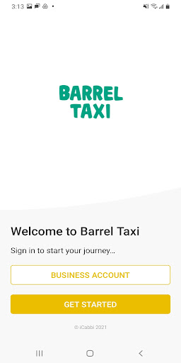 Android application Barrel Taxi screenshort
