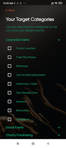 Android application Bonsify screenshort