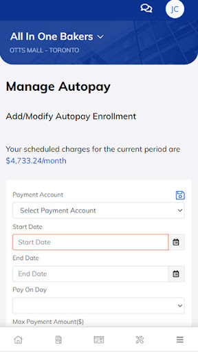 Android application CommercialCafe Tenant screenshort