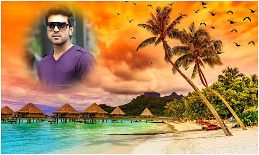 Beautiful Beach Photo Frames Screen 2