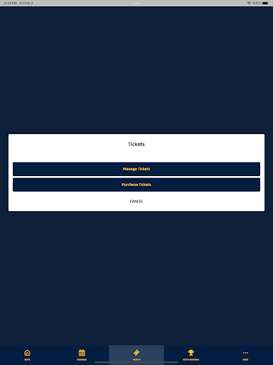 Screenshot of California Golden Bears