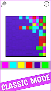 Flood Fill Tiles Color Puzzle