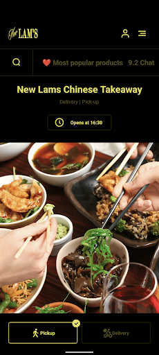 Android application New Lams Chinese Takeaway screenshort