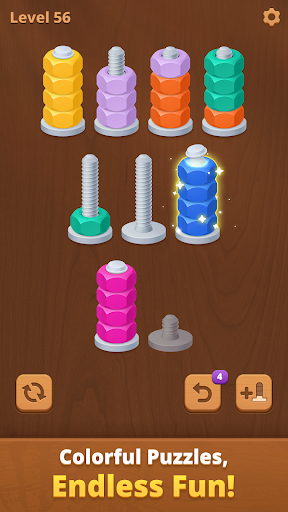 Nut Sort Puzzle: Sorting Games 3