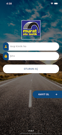 Android application Murat Oto Lastik screenshort