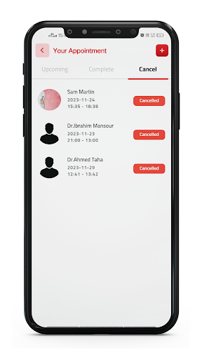AlJedaani Hospitals: MyHealth Screen 3