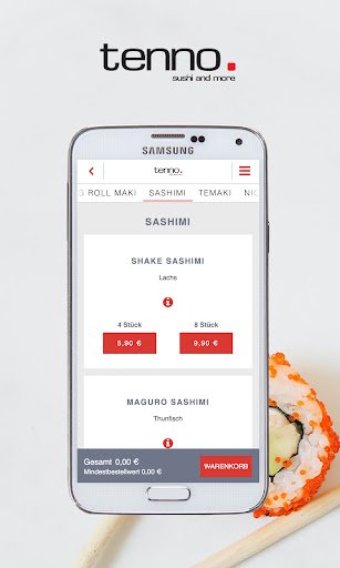 Tenno Sushi Screen 3