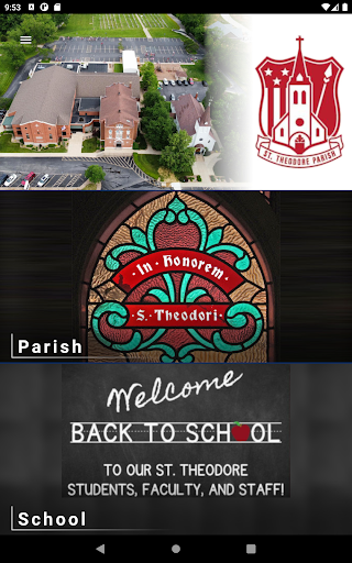 Screenshot of Saint Theodore Parish