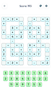 Crossmath - Number Games Unknown