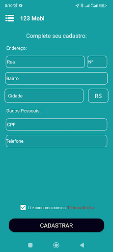 123 MOBI PASSAGEIRO Screen 2