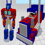 Cover Image of Скачать Transformers for Minecraft PE  APK