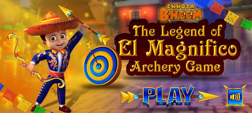 Android application Chhota Bheem Archery in Mexico screenshort