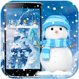 Snowman Theme Ice Frozen icon