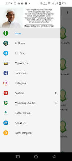Android application Wirid Mambaus Sholihin screenshort