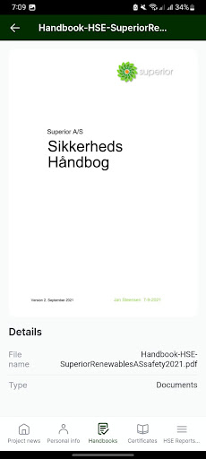 Android application QRAS screenshort