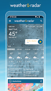 Weather & Radar – Snow radar 1