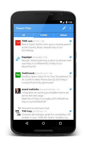 Tweet Filter Save Golden Time