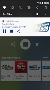 Captura de Pantalla 3 Radio FM Uruguay android