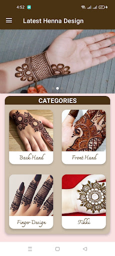 Modern Mehandi Design 2024 Screen 2