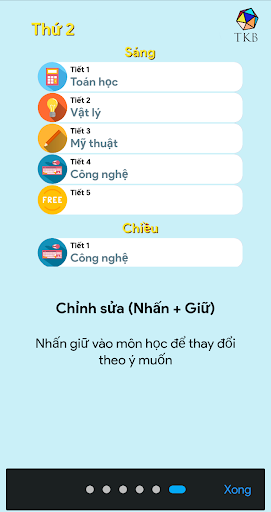 Thời Khóa Biểu 2021