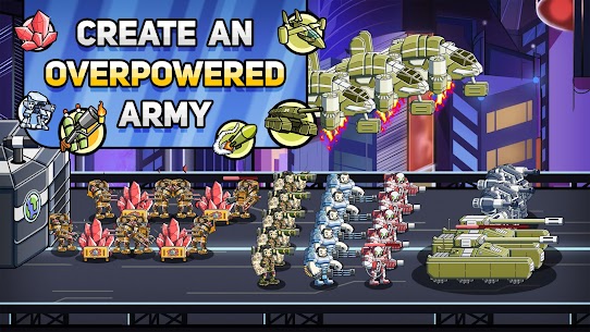WBF:World Battle of the Future APK + MOD [Free Shopping, Unlimited Money and Gold] 3