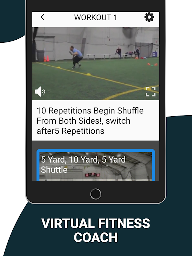 Screenshot of Football - Speed & Agility